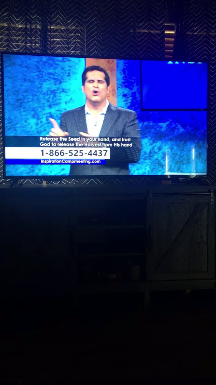 Mega Church Pastor tells viewers to “sow a $1,000 seed” (give them money)  even if they can't afford it because God will return it back to them  ten-fold. This should be illegal. :