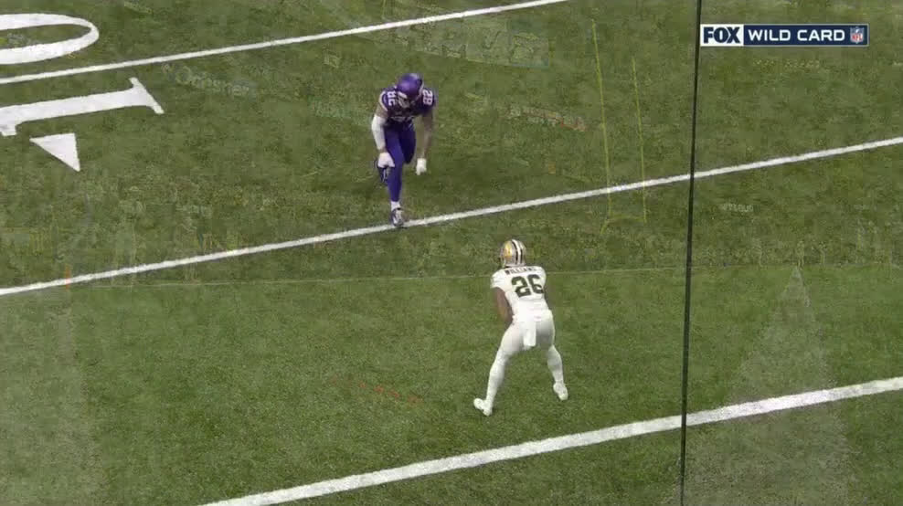 Why Kyle Rudolph's game-winning catch vs. the Saints wasn't