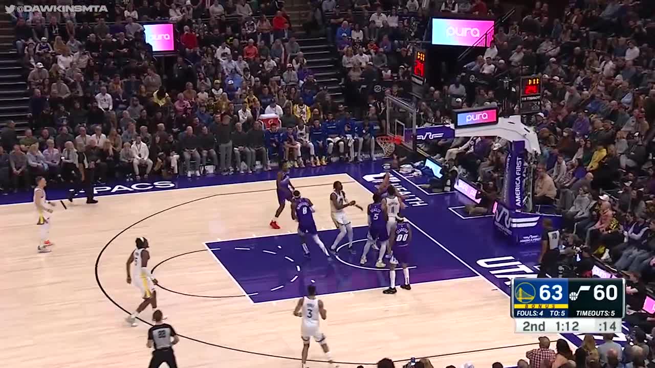 Warriors Commentators are shocked Klay made a shot