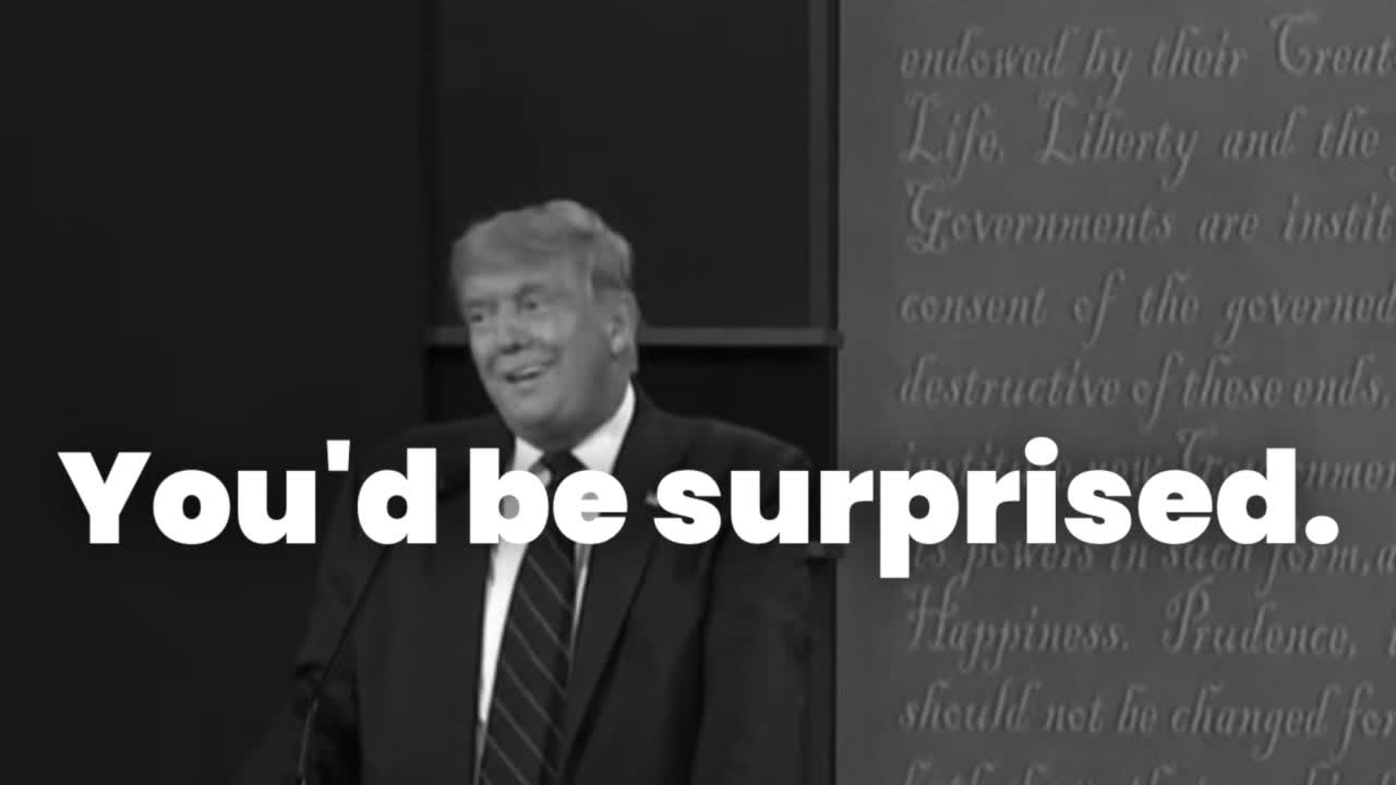you'd be surprised