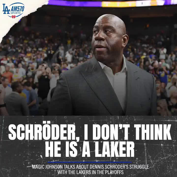 Magic Johnson destroys Lakers' Dennis Schroder: 'He failed