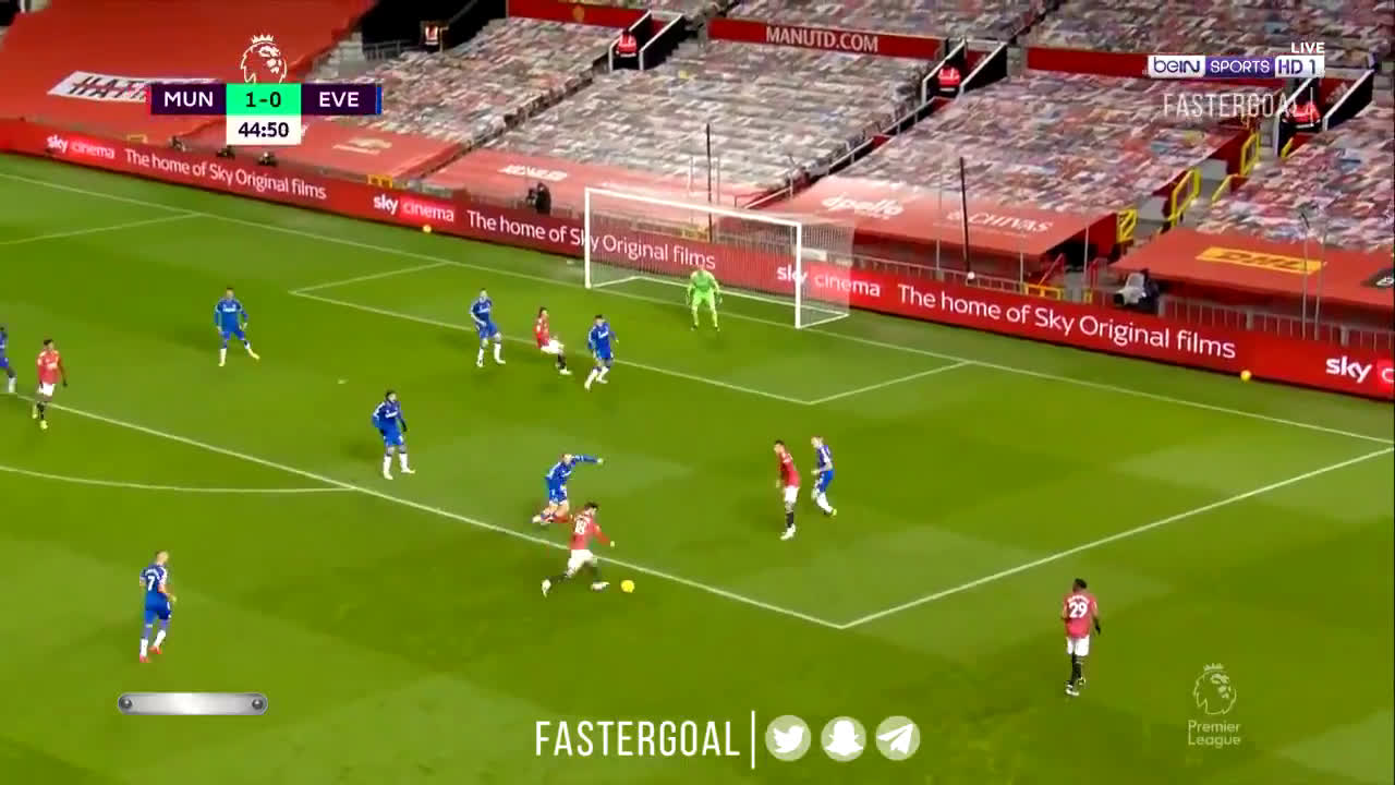 動画 マンレッド ブルーノフェルナンデスさん とんでもないゴールを決めてしまうwwwwww Football Timeline