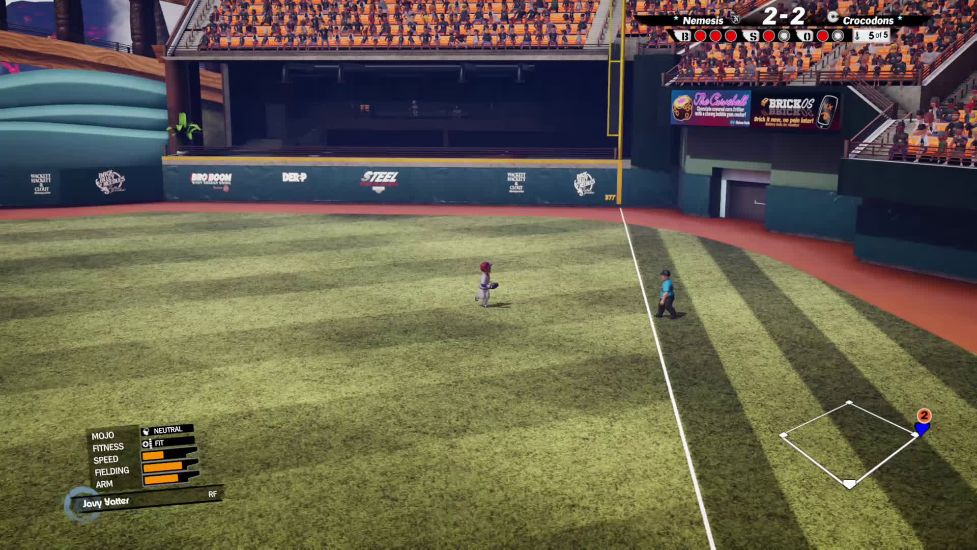 Walk off inside the park homerun