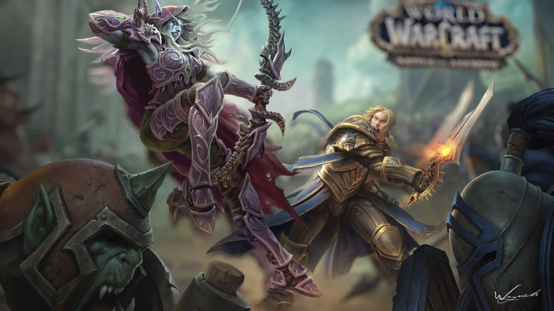 wow battle for azeroth animated wallpaper streamable