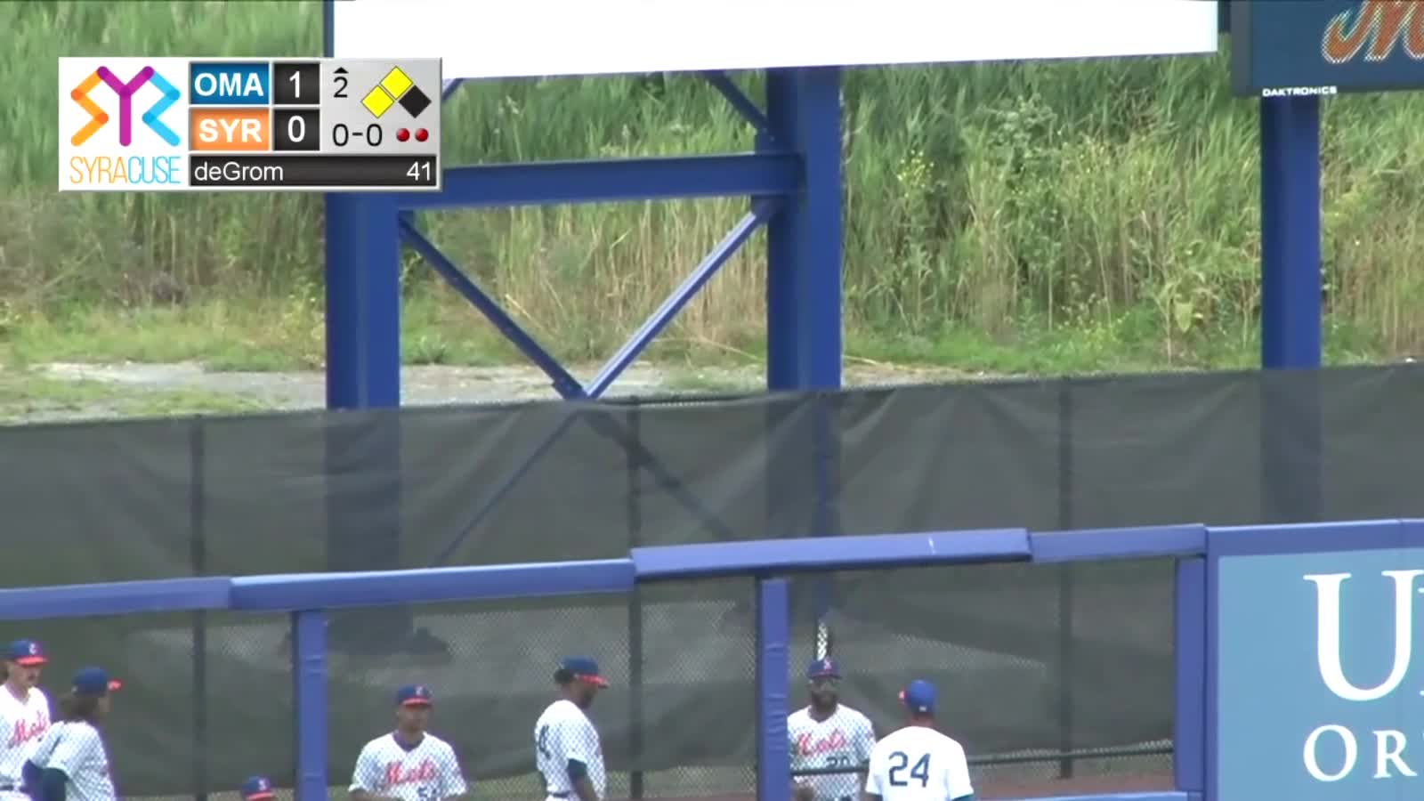 Highlight] Drew Waters hits a 3-run homer off Jacob deGrom. : r/baseball