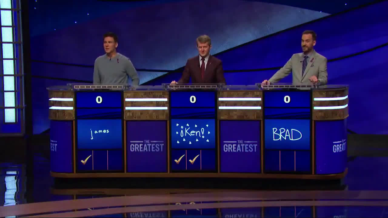 Brad's score is still up there.