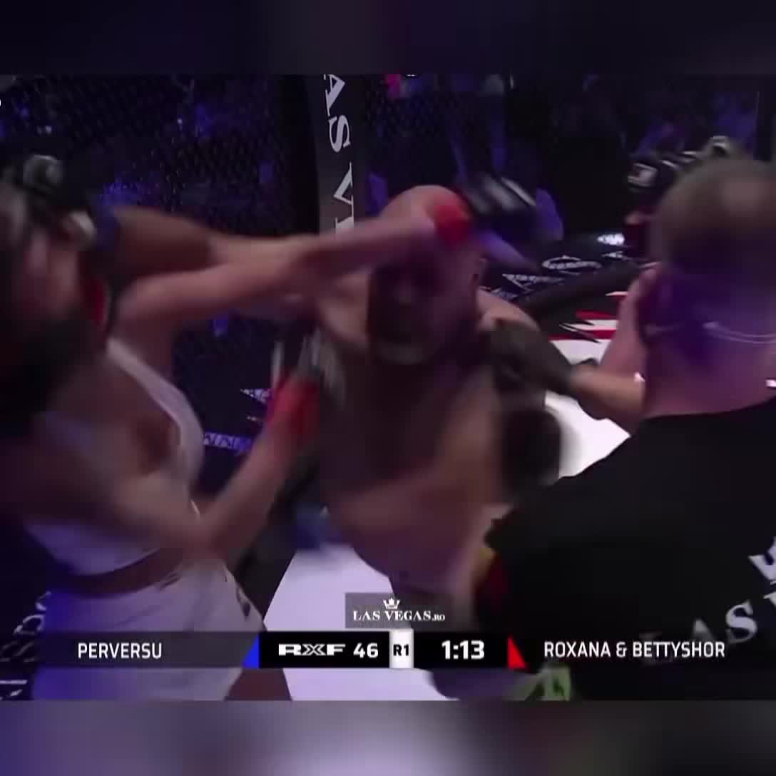 1 Man Vs 2 Women Fight 😃🥊 Mixed Gender MMA Fight 🥊