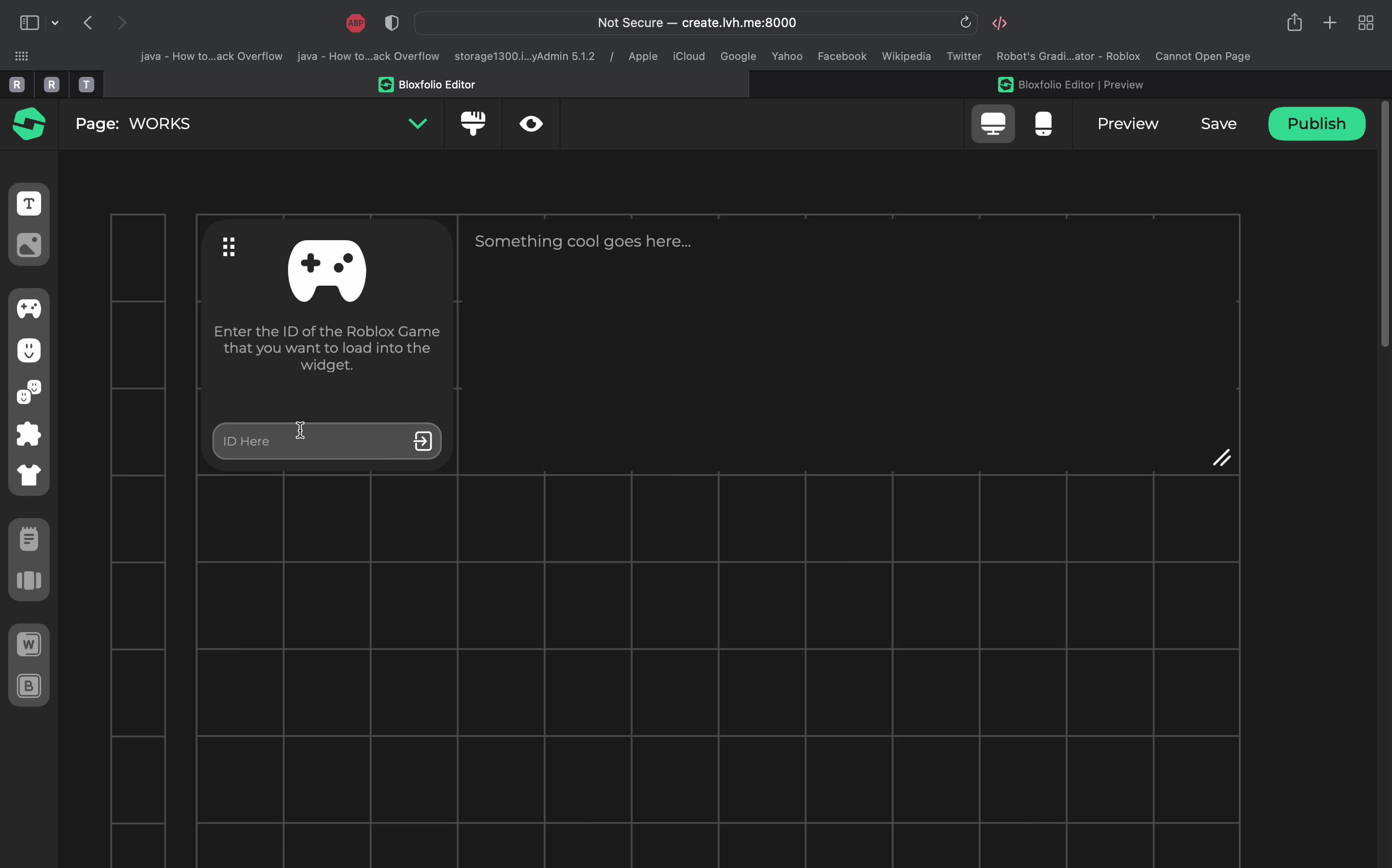 A Portfolio Creation Platform Designed For Roblox Developers - Bulletin  Board - Developer Forum