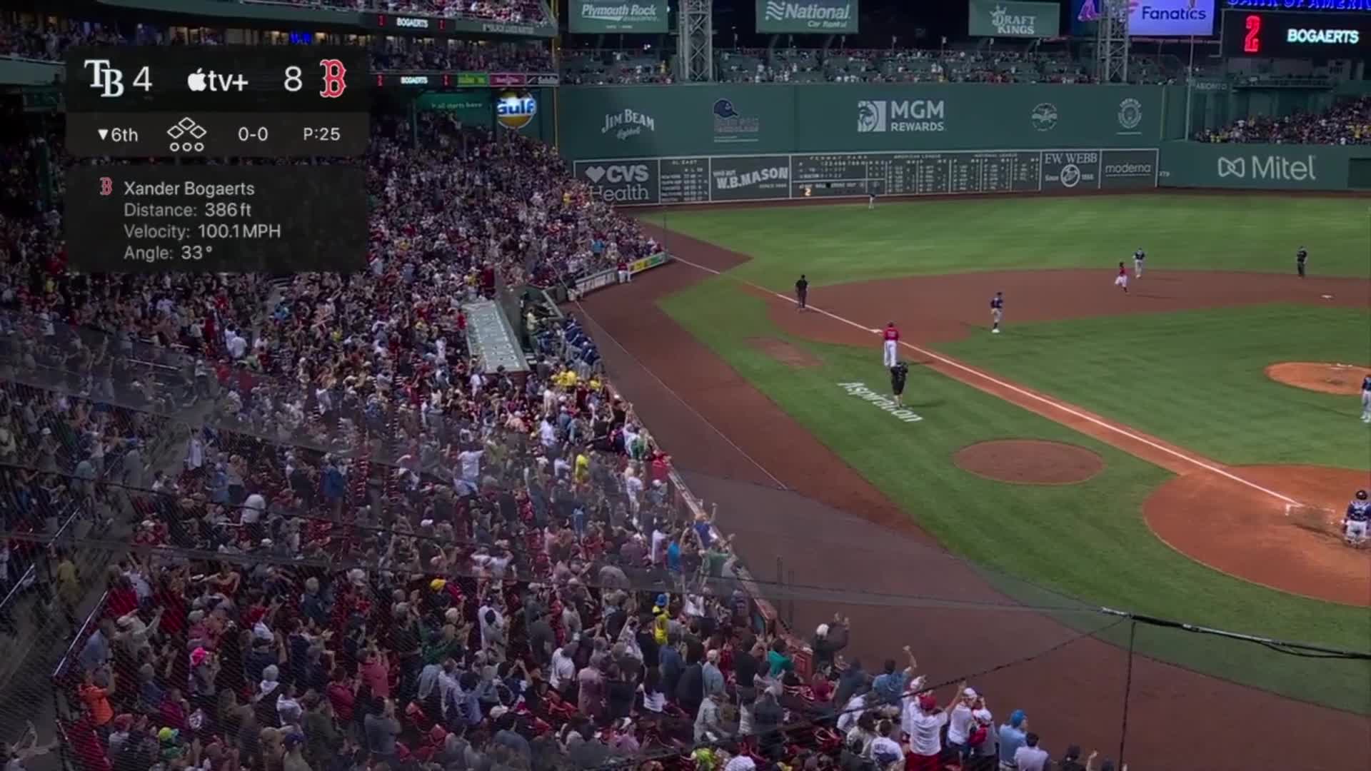 Watch Kiké Hernández, Xander Bogaerts Demolish Home Runs To Take Lead