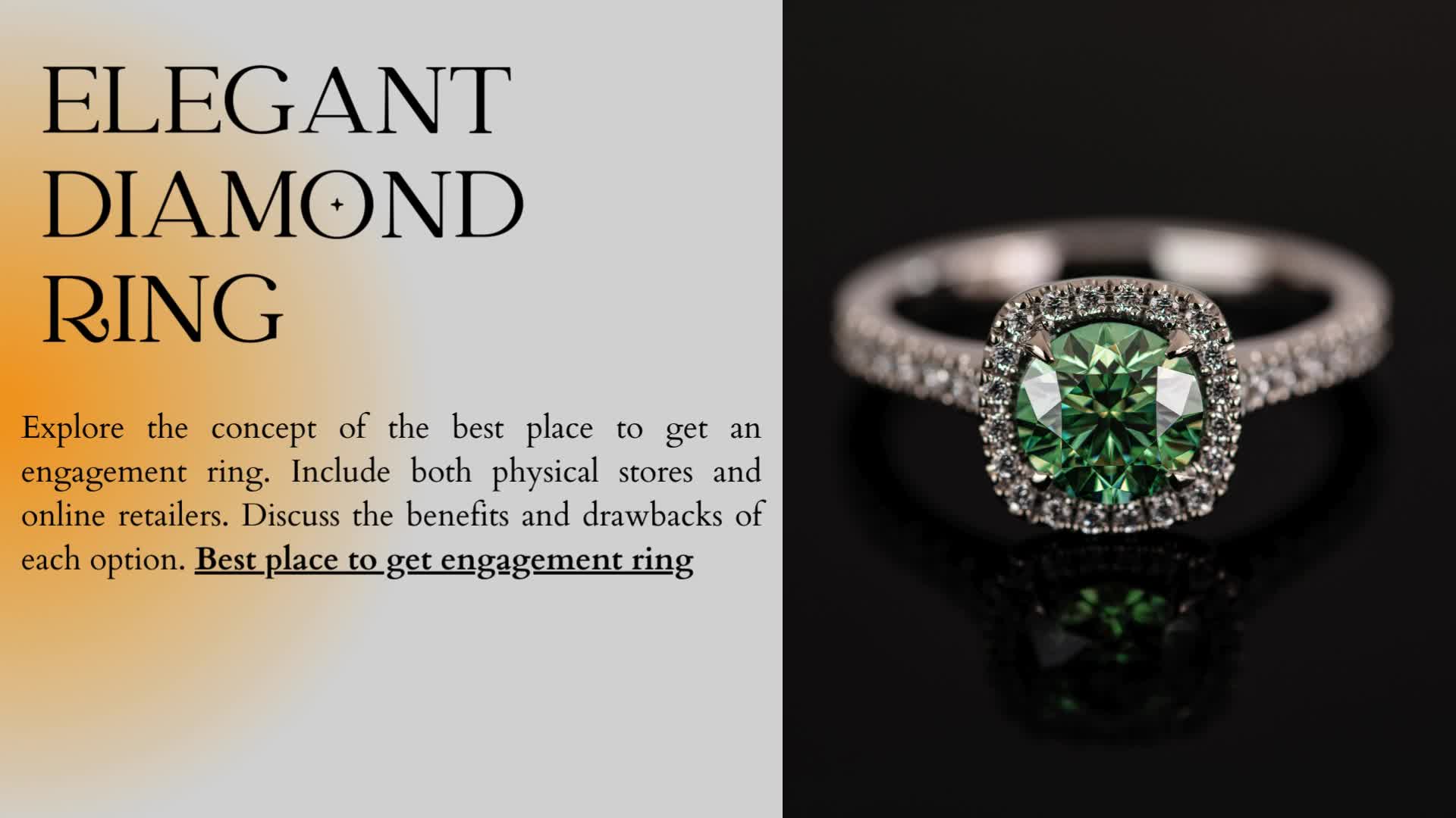 Watch Best Place to Purchase Engagement Ring Streamable