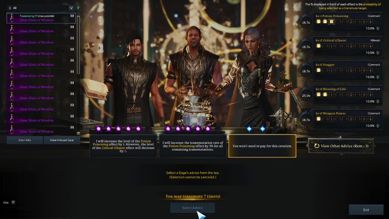 Watch when you can't wait for the elixir speed buff to happen so you do ...