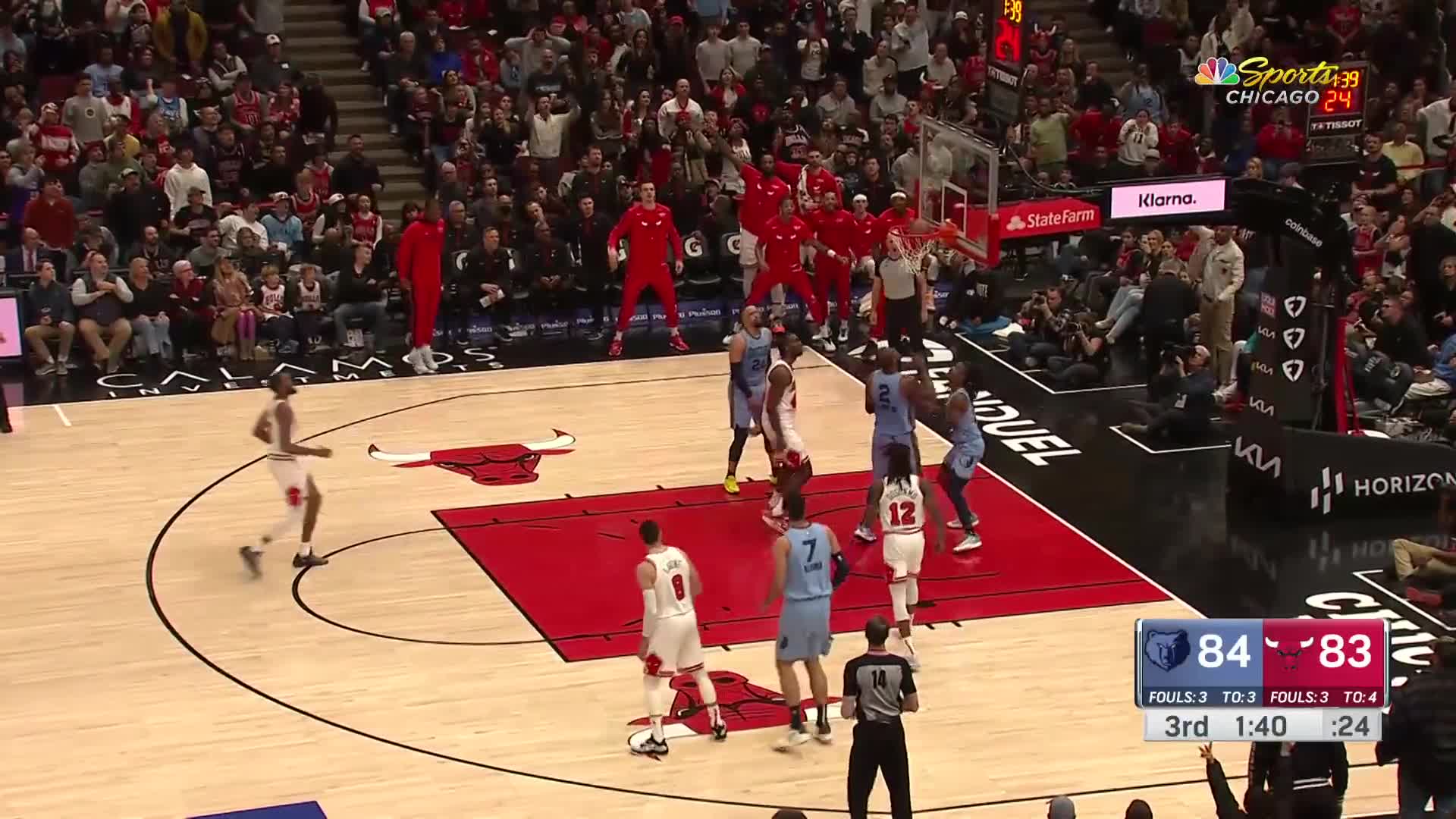 Highlight Patrick Williams gives the Bulls their first lead of the game