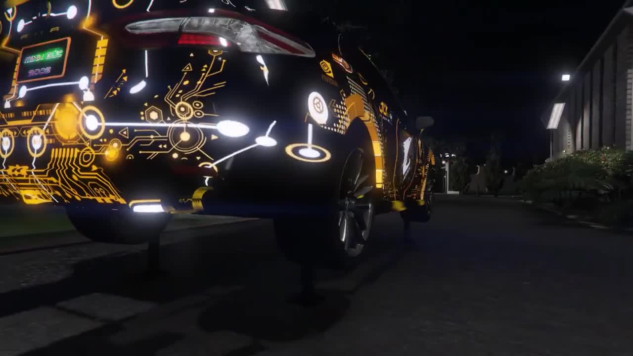 Car Infinitive Animation Watch Gigabyte_Gaming_.ft_Aorus_VGA_RTX_3080___Glowing_Car___Animation ...