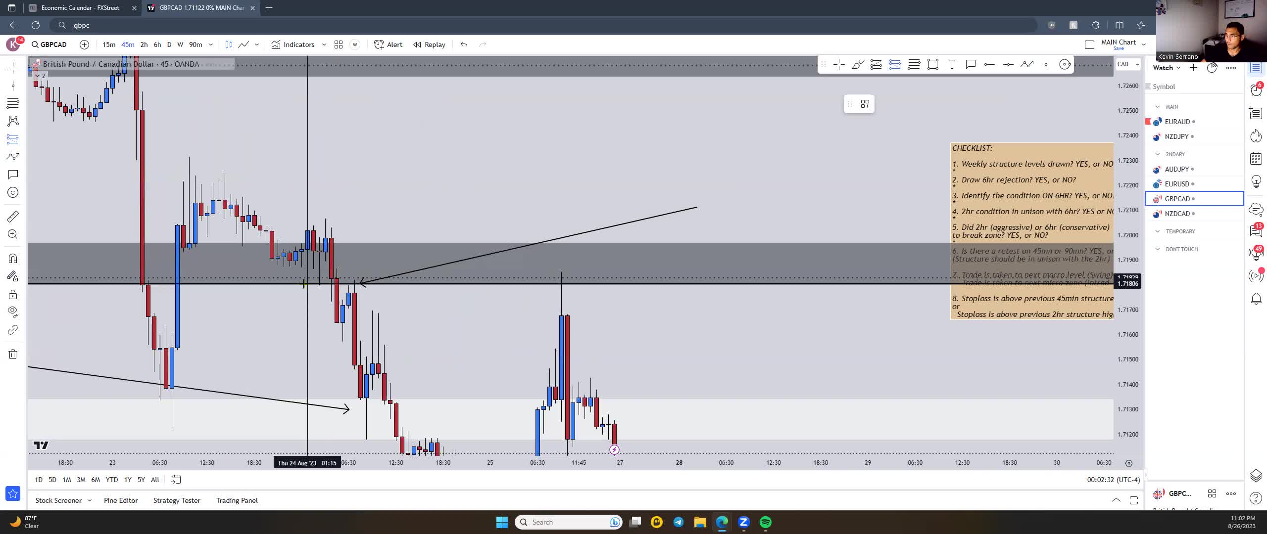 Updated Strategy training