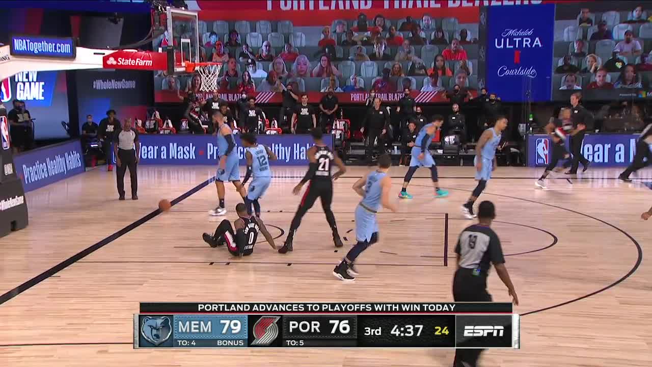 NBA on ESPN - This angle of Patrick Williams' shot over Luke