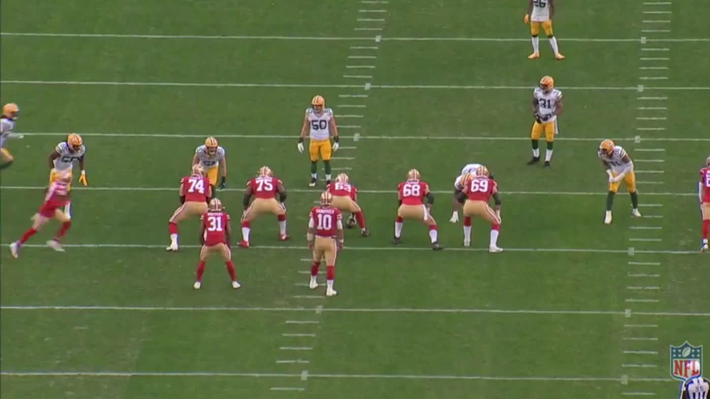 49ers Signature Play: Bootleg Pass to George Kittle