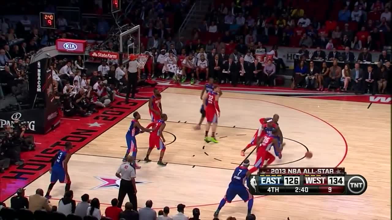 kobe blocks lebron all star