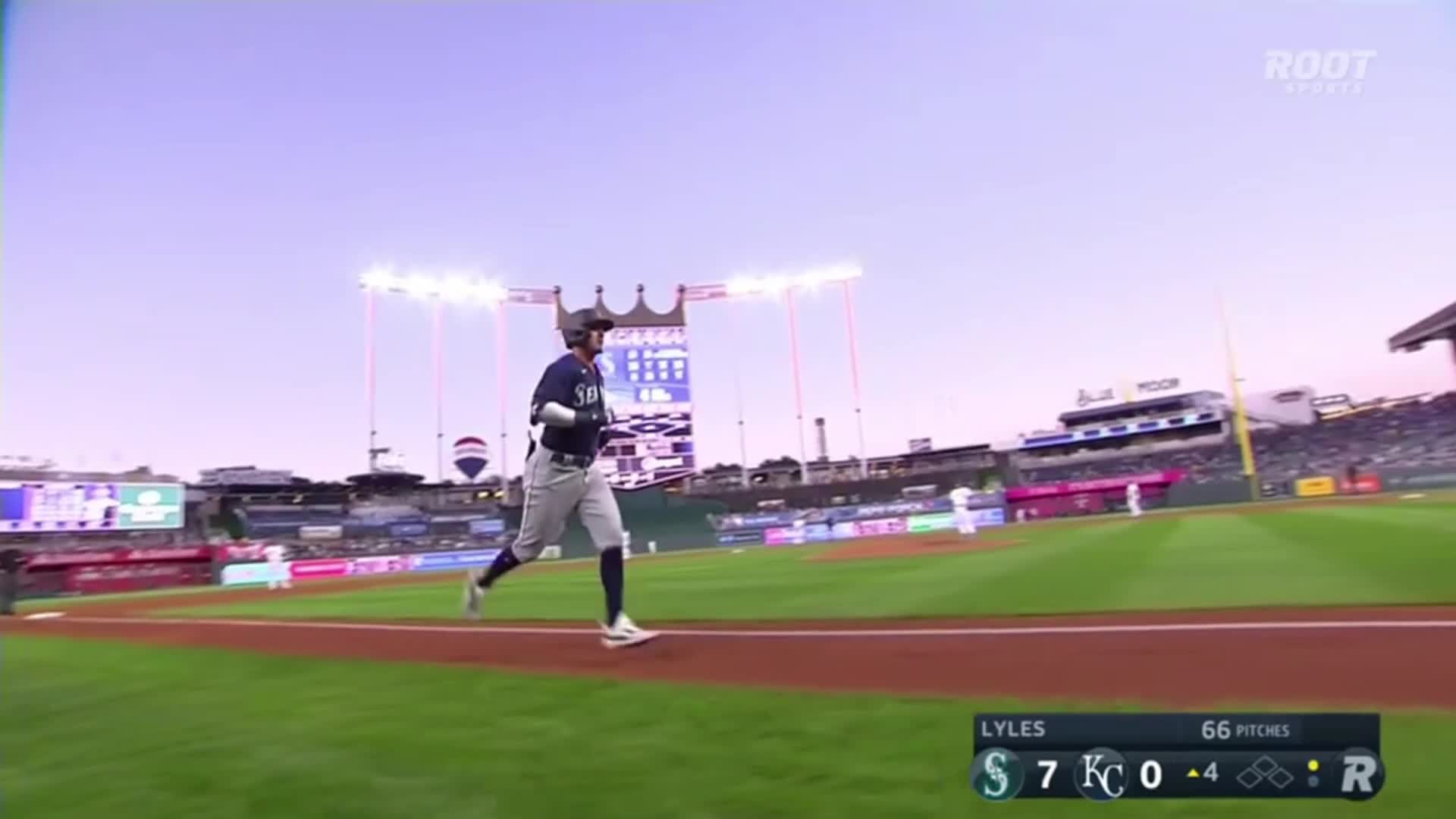 Josh Rojas 1st Mariners HR
