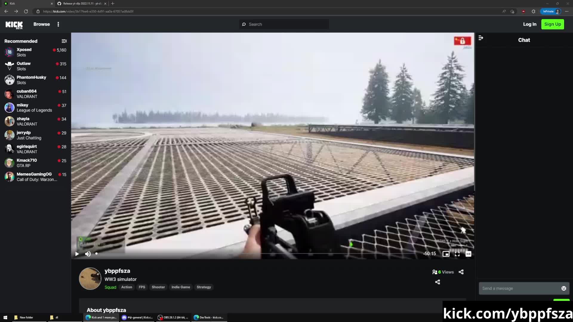 Watch Kick.com - Downloading VODs | Streamable