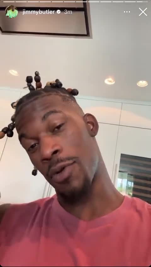 Jimmy Butler has great explanation for his wild hair