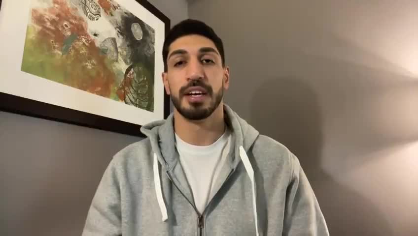 NBA Player Enes Kanter Accuses Nike of Using Uyghur 'Slave Labor