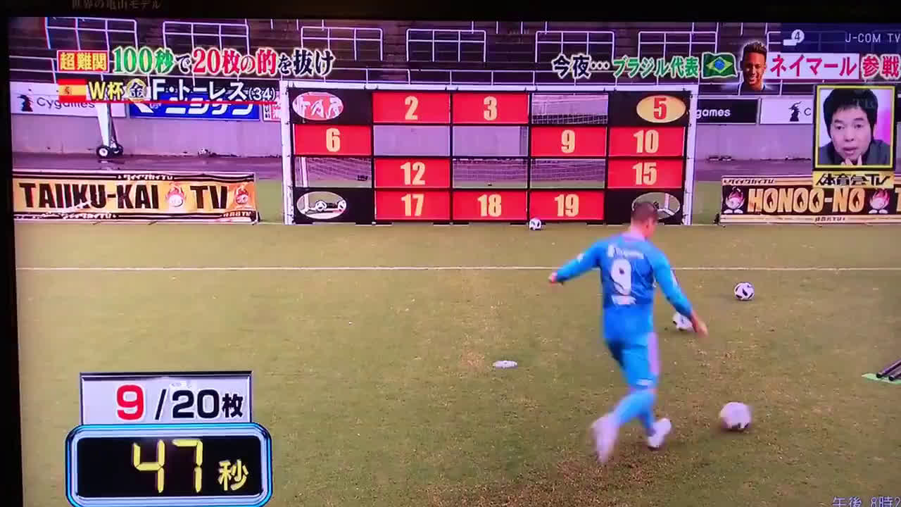 動画 フェルナンド トーレスがキックターゲットに挑戦も19枚で終了 炎の体育会tvで残り1枚を抜けずに苦笑い 動画 フェルナンド トーレスがキックターゲットに挑戦も19枚で終了 炎の体育会tvで残り1枚を抜けずに苦笑い