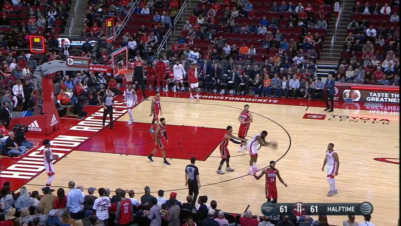 Highlight James Harden hits himself in the face after slamming the ball in frustration r/nba