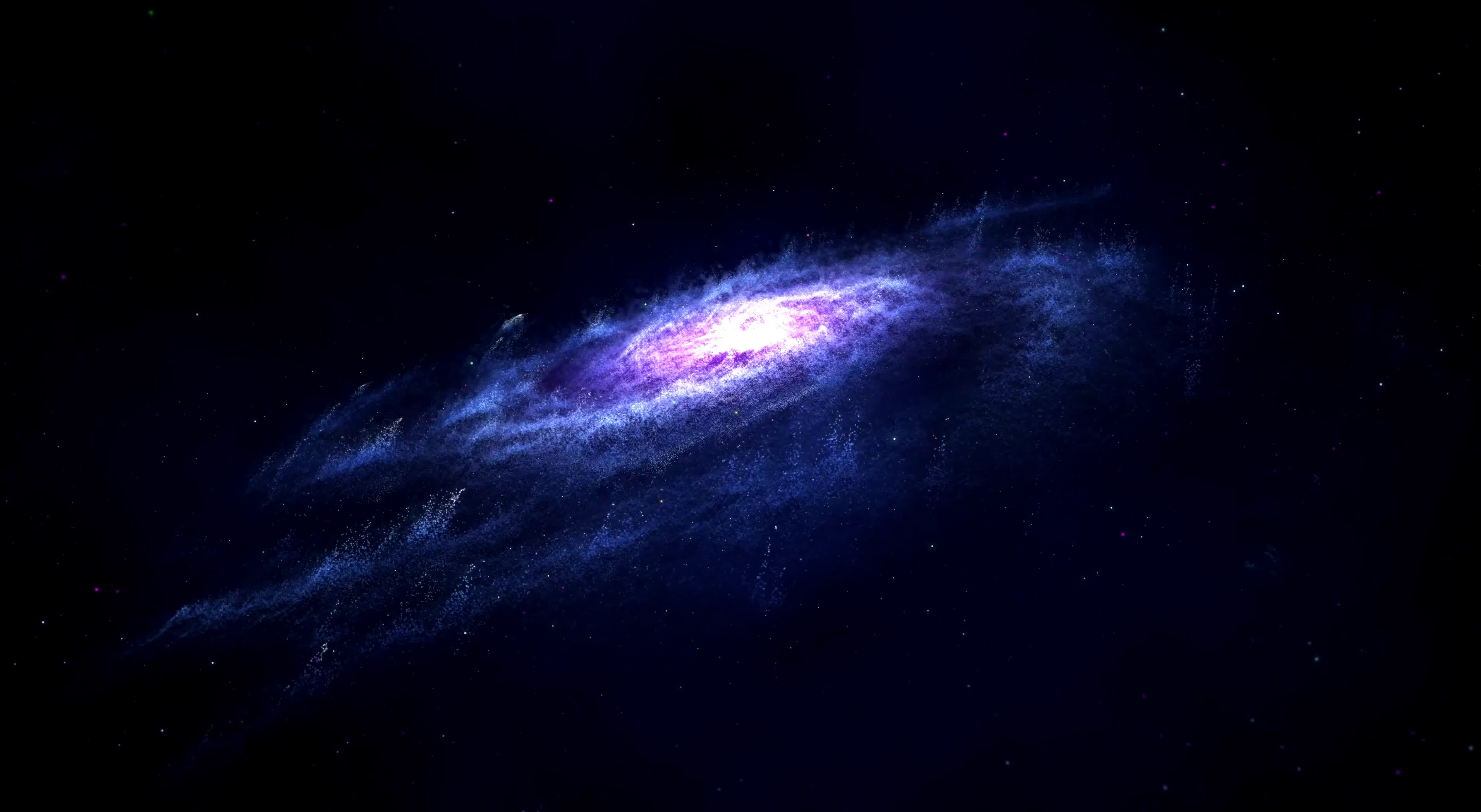 animated nebula screensaver