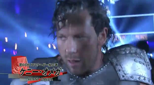 Kenny Omega s entrance at Wrestle Kingdom 13 Hopes and Dreams