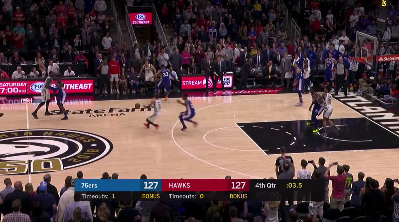 trae young signature celebration