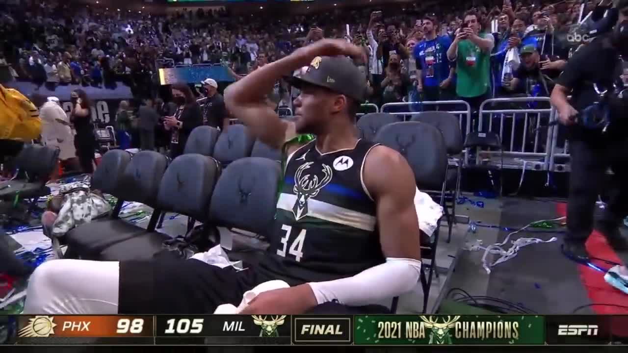 Bucks' 50-year wait ends with a title behind 50 from Giannis