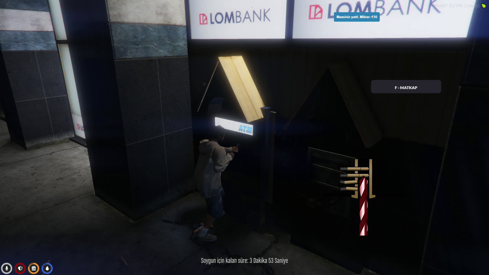 QB Infinity NOIR | ATM Soygunu | Lesimo#4122