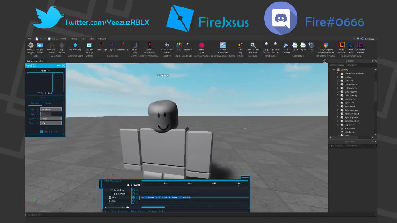 Animating In Roblox In This Article I Will Explain How To By Firejxsus Medium - how to make roblox animations in studio