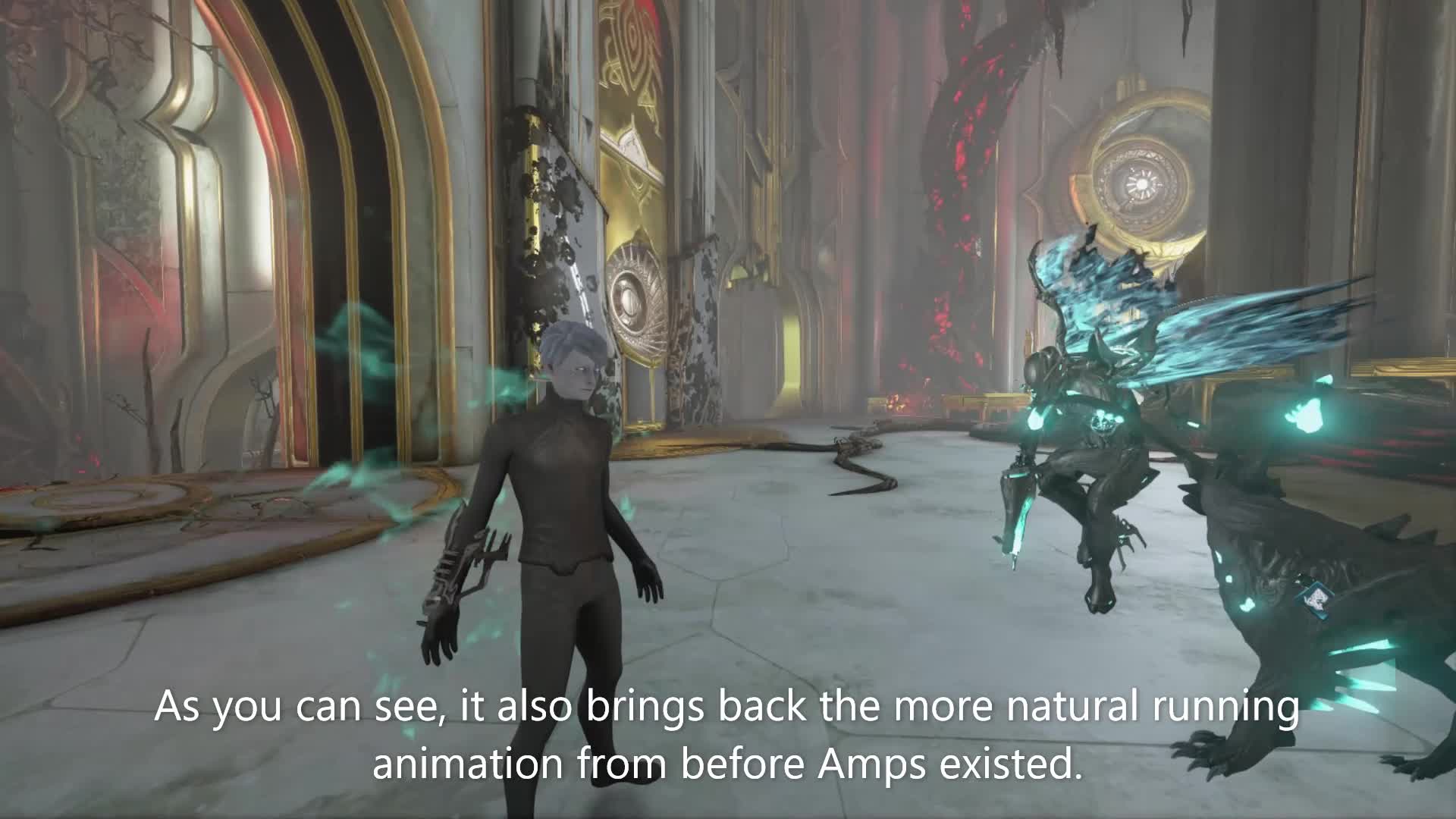 Warframe - How Operator Amp Animations Should Work