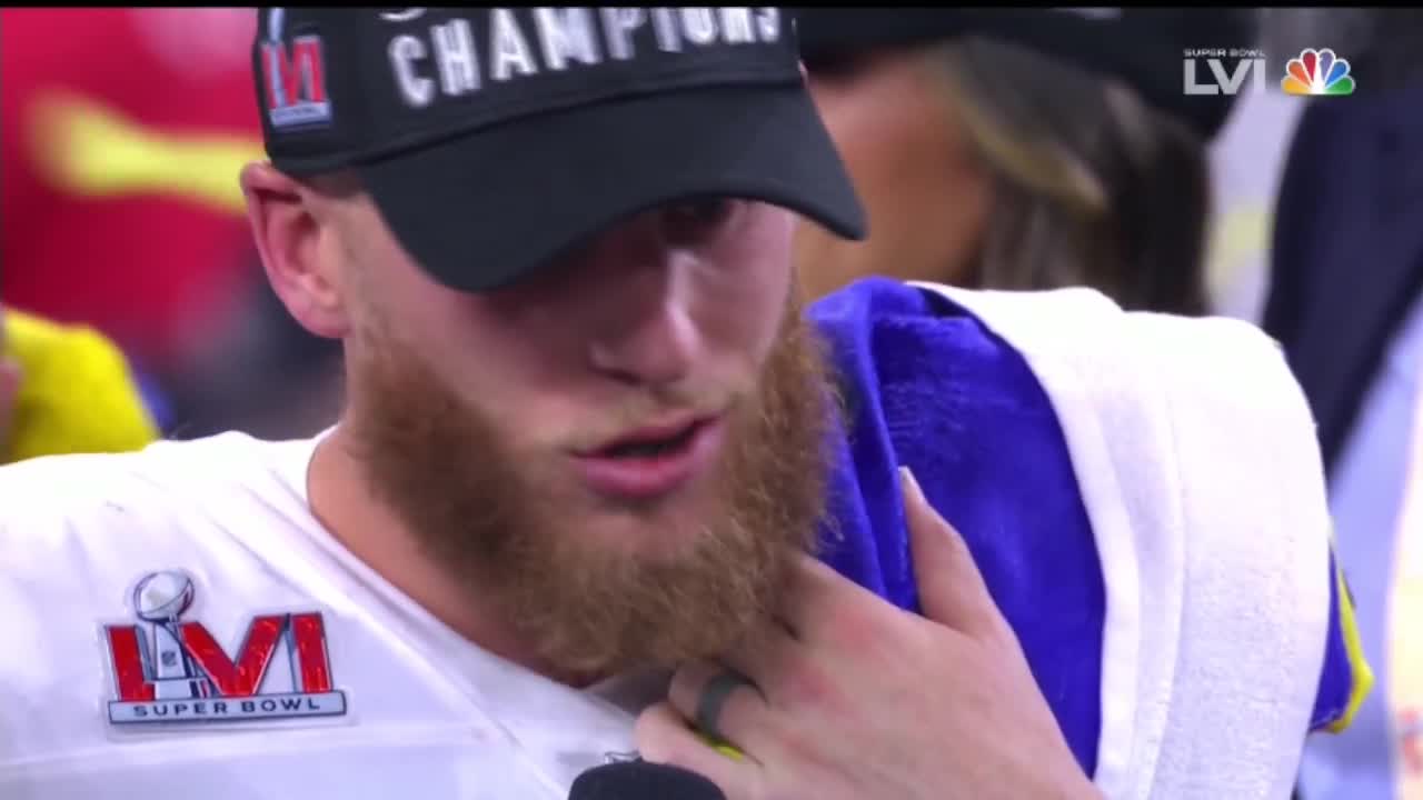 Kupp Caps Triple Crown Season With Super Bowl MVP