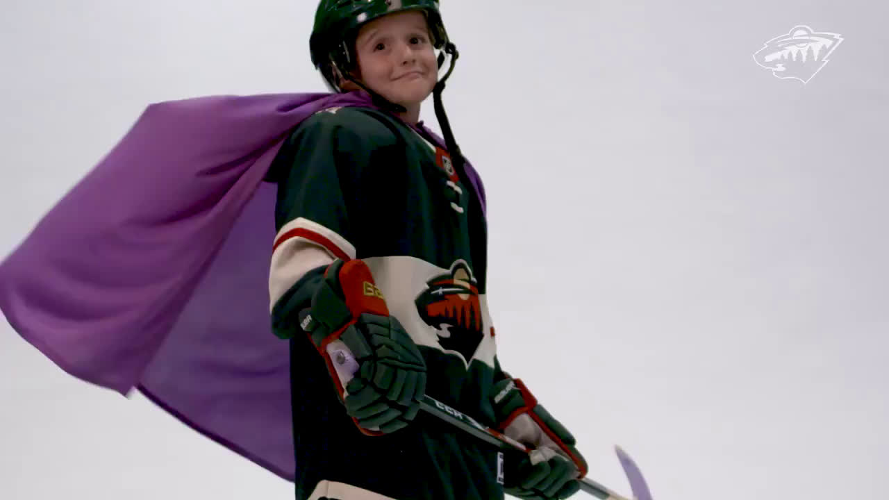 Mn wild hockey fights cancer shoot