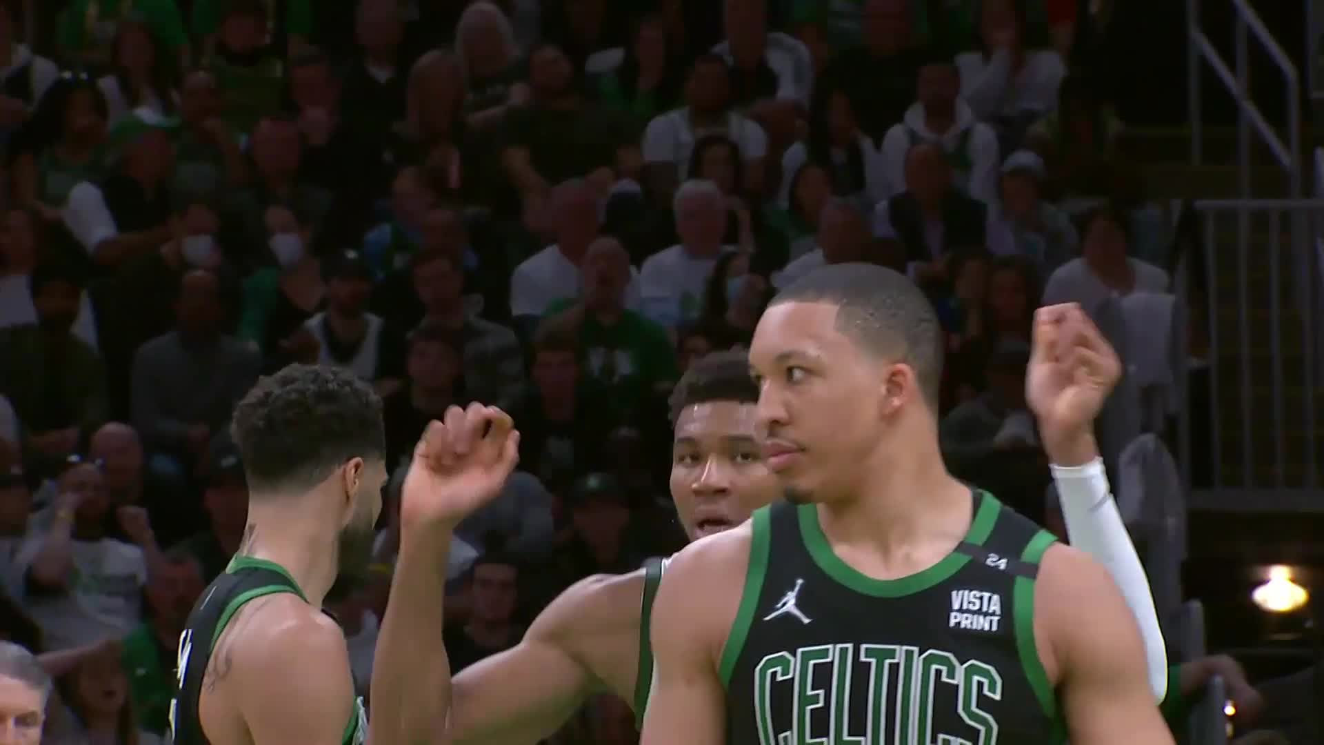 Highlight] Brook Lopez yells 'Put that on the film' reacting to Giannis'  putback : r/nba