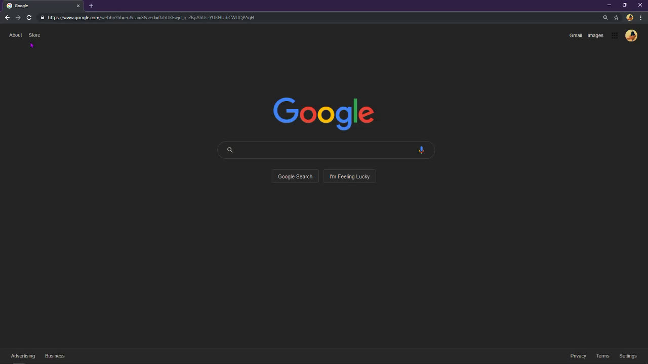 Google new moving search field