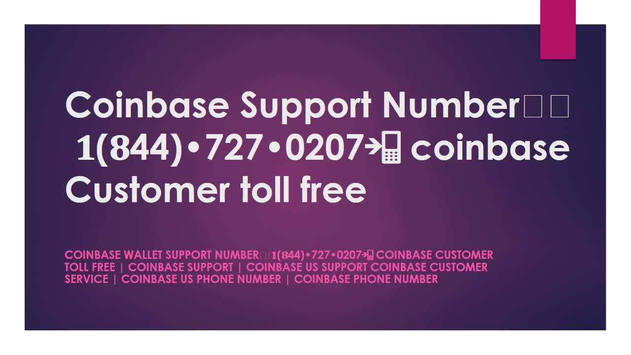 coinbase toll free number