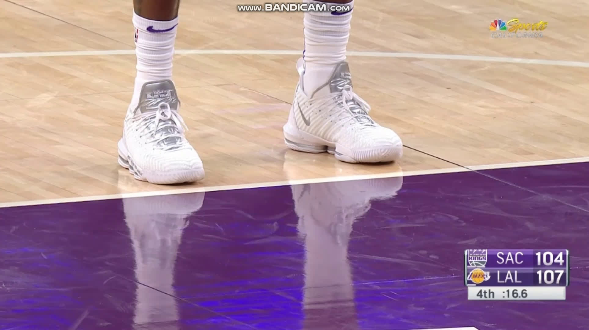 LeBron free throw violations