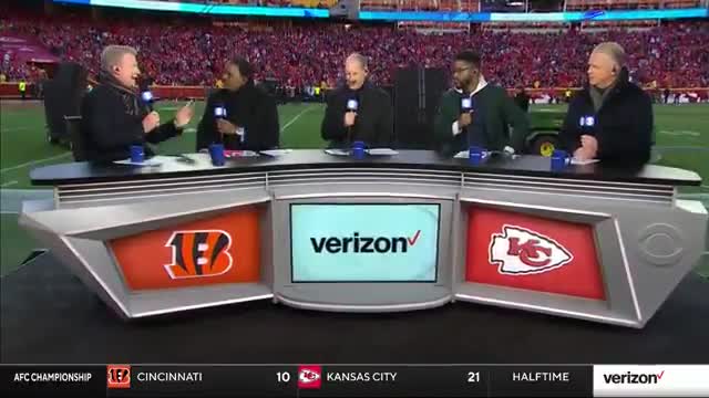 Highlight] CBS go just little overboard with the background HT music : r/nfl