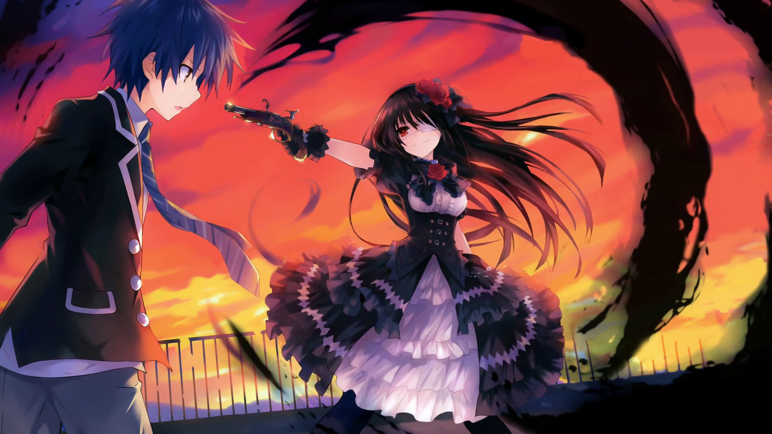 2k Date A Live Tokisaki Kurumi Live Wallpaper Free Desktophut