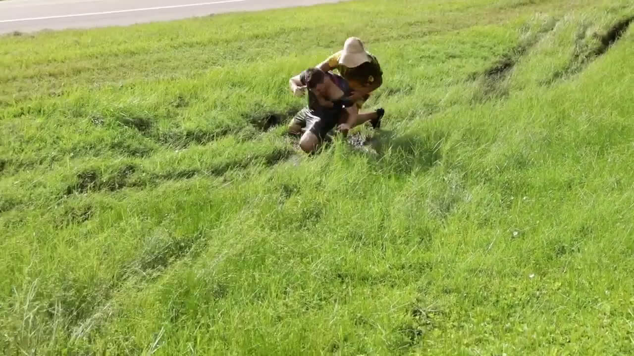 Crashing Golf Carts!