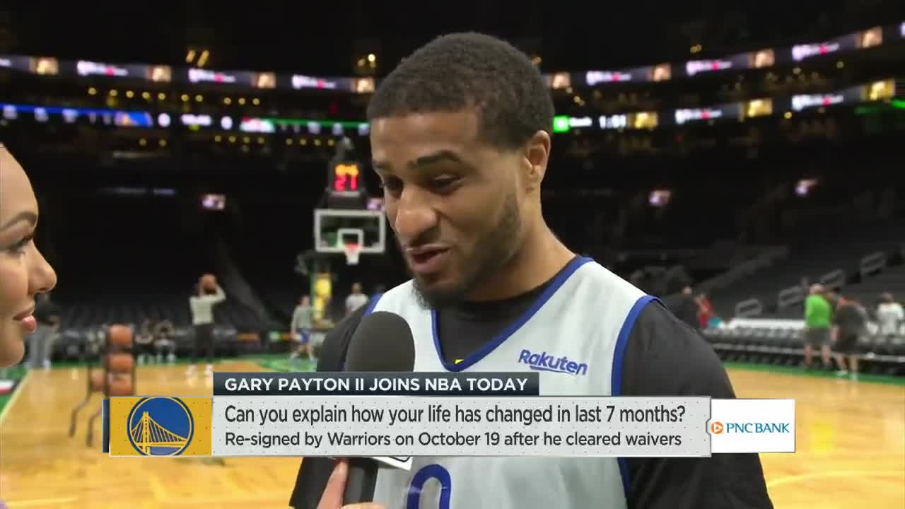 Before getting kept by the Warriors this season, Gary Payton II applied for a job with the Warriors off the court as a video coordinator