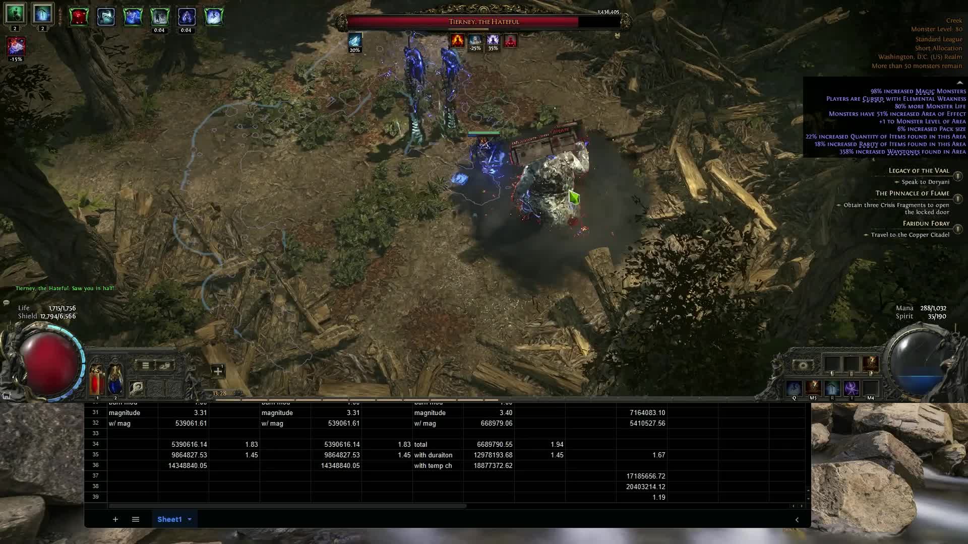 Watch Kyle Drogo's Bleed/Ignite with crit Blood Mage | Streamable